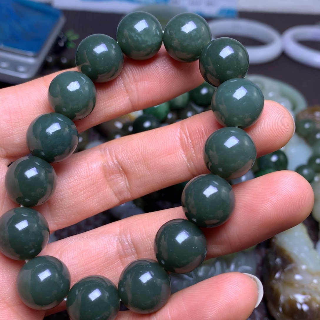 未镶嵌手串和田玉14