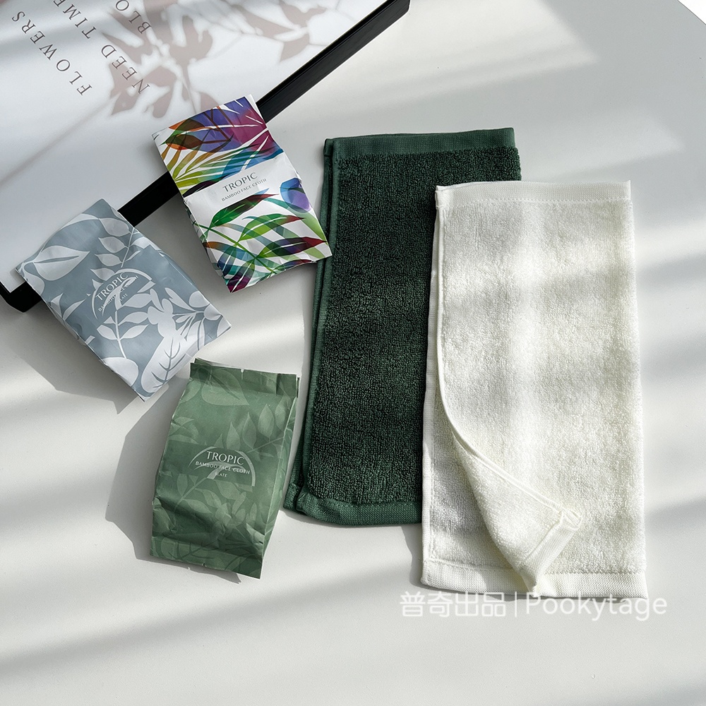 出扣英国！5英镑！天然竹纤维面料手感软糯独立包装便携毛巾方巾