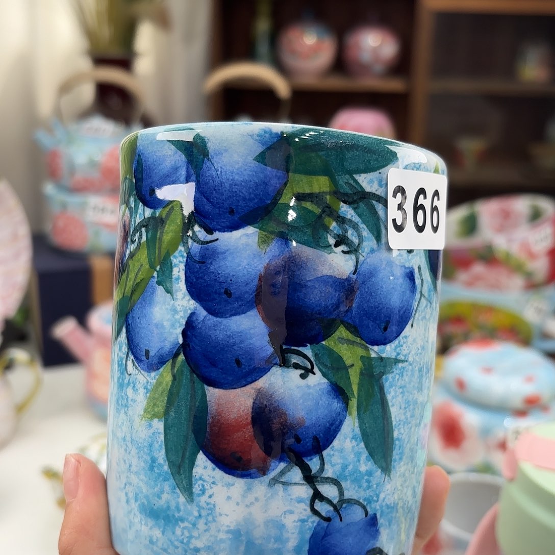 瓷片景德镇手绘高温釉下彩陶瓷茶具