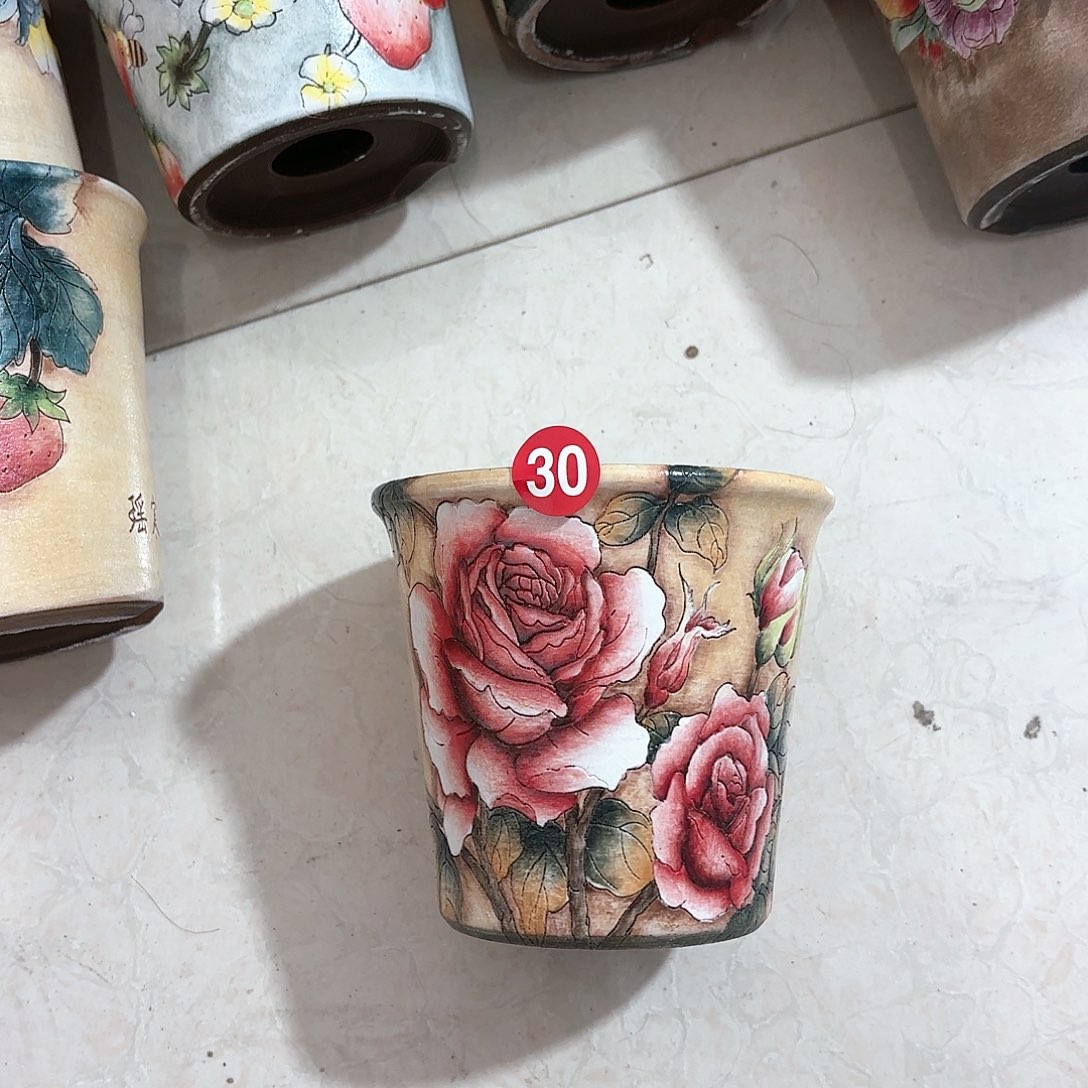 紫砂花盆手工花盆默认微瑕10/11