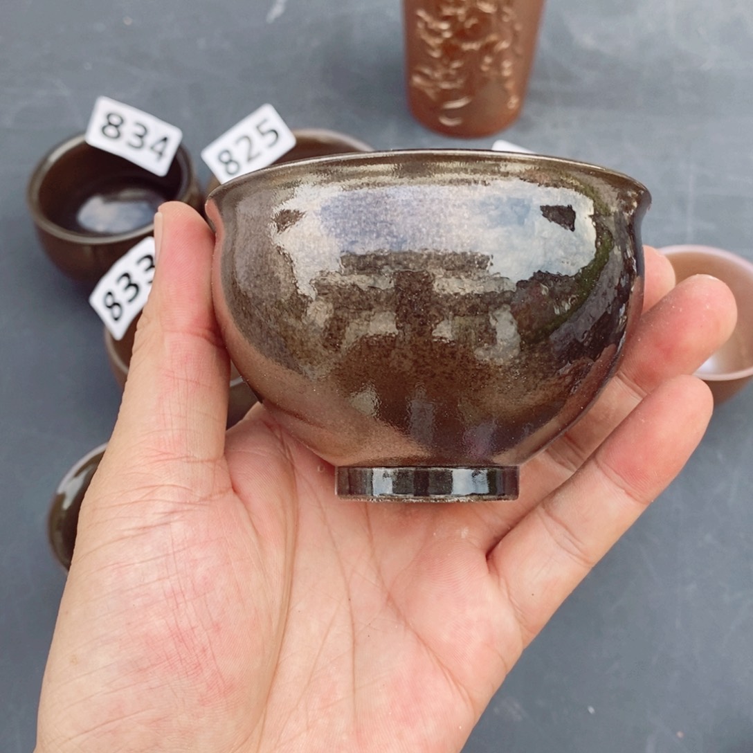 柴烧茶具套杯子杯子