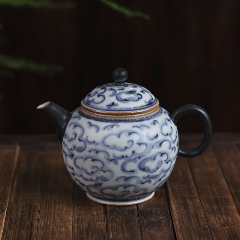  【老黑】迷你祥云壶（朴壶0026）容量80CC