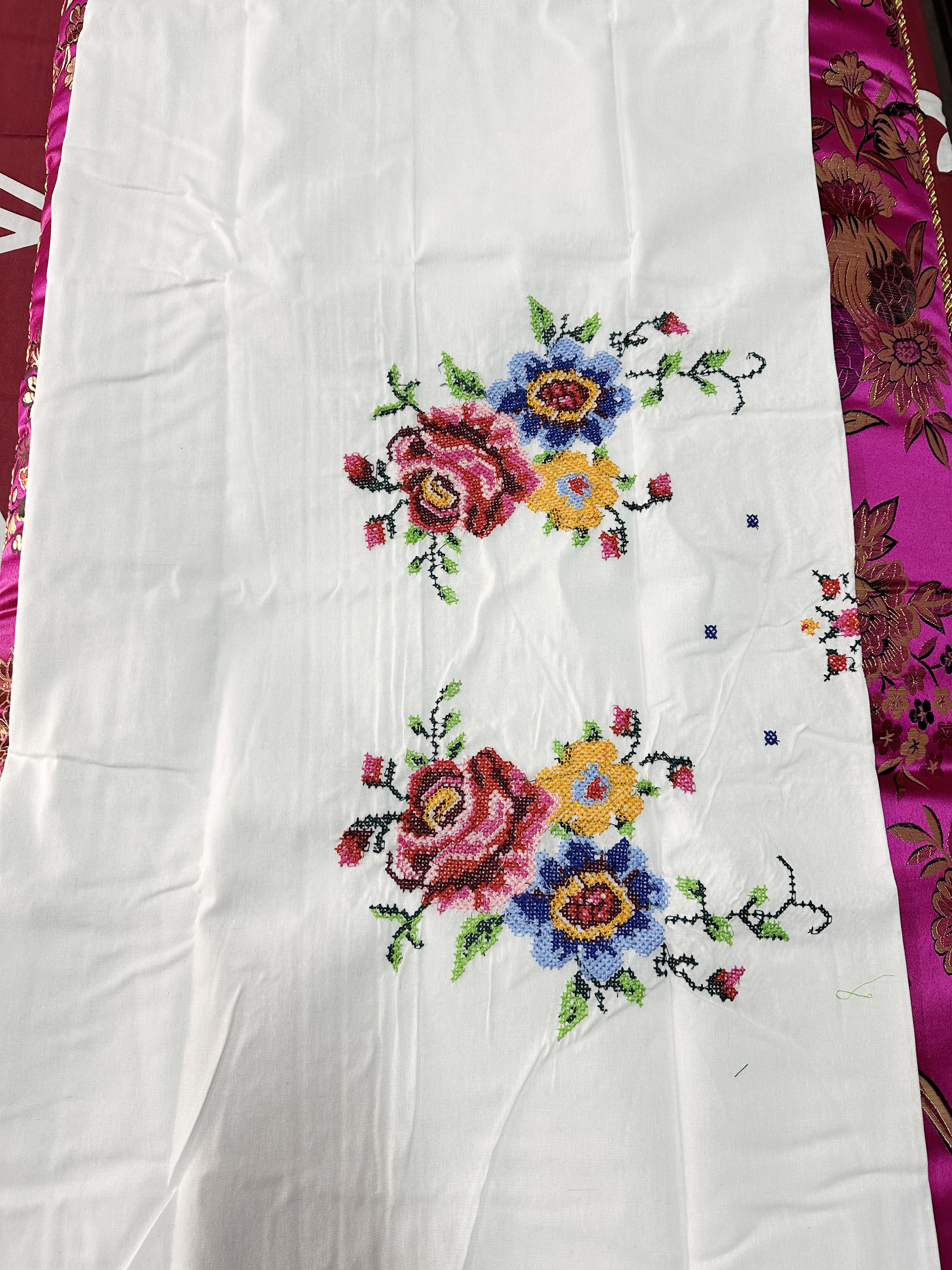 床上用品套件 被套 手工女士