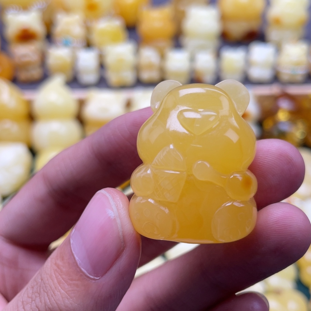 琥珀未镶嵌裸石蜜蜡