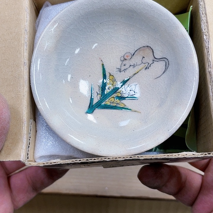 瓷片瓷制作工艺品摆件