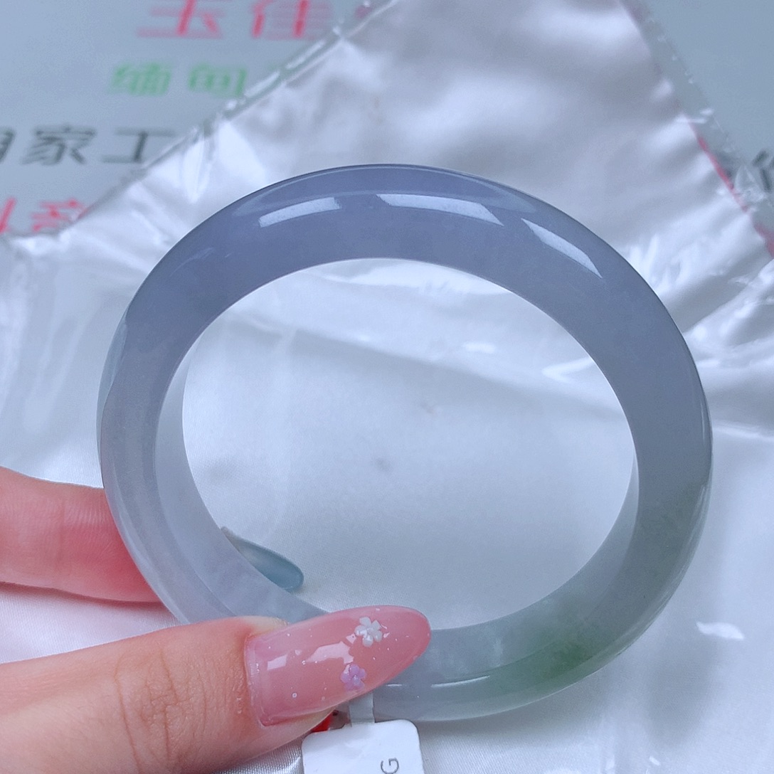 翡翠未镶嵌手镯56 56 强推