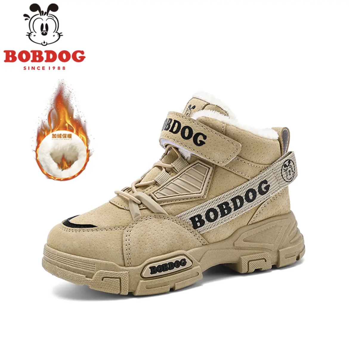 儿童加绒运动鞋加绒101535T181【大芸】