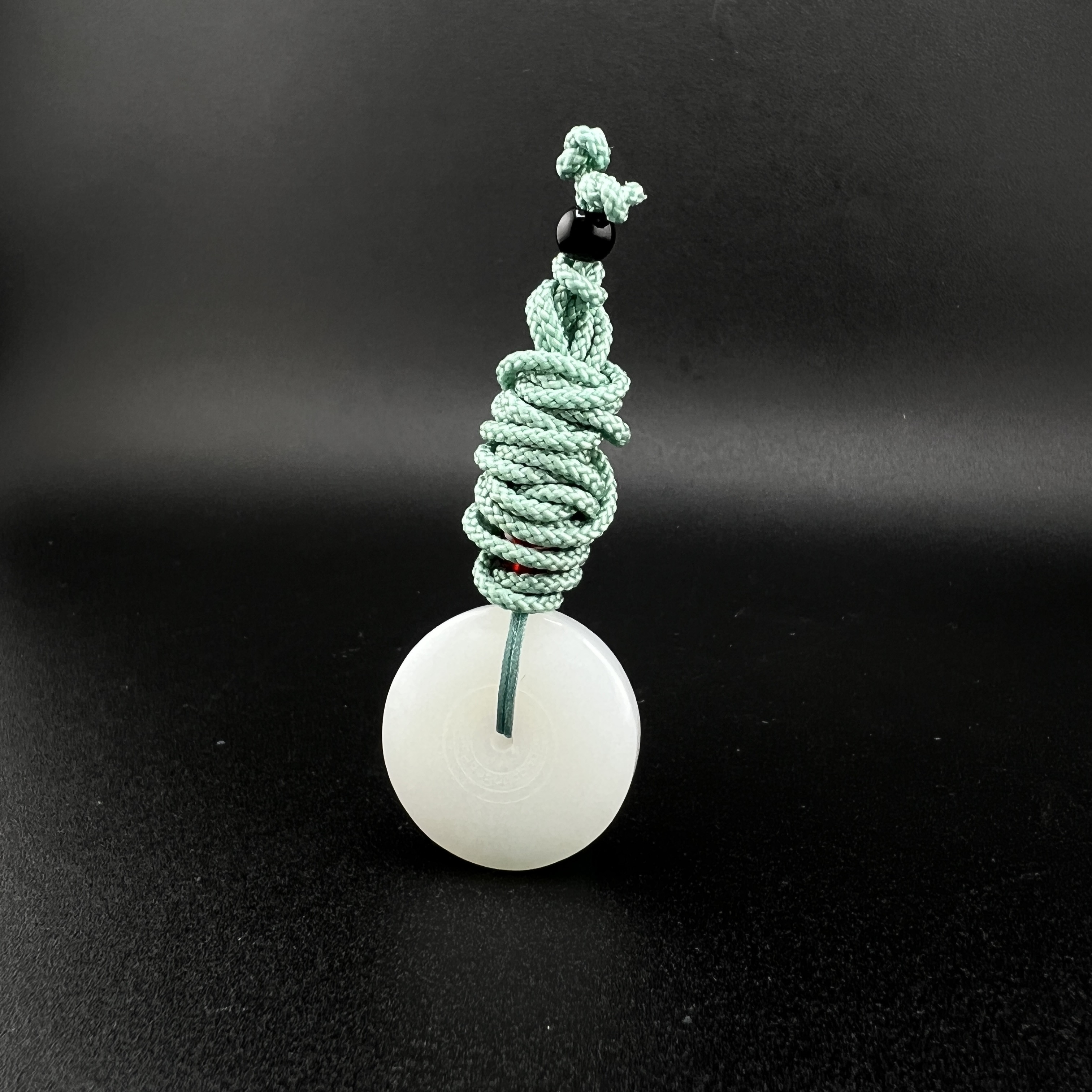 "民国和田玉平安扣/ DL080939/ 古玩/收藏/德州文物"