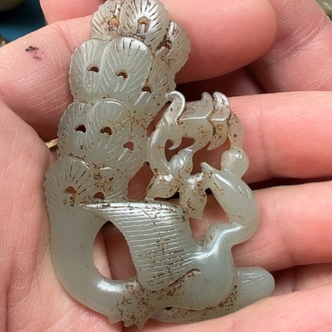 和田玉挂件未镶嵌