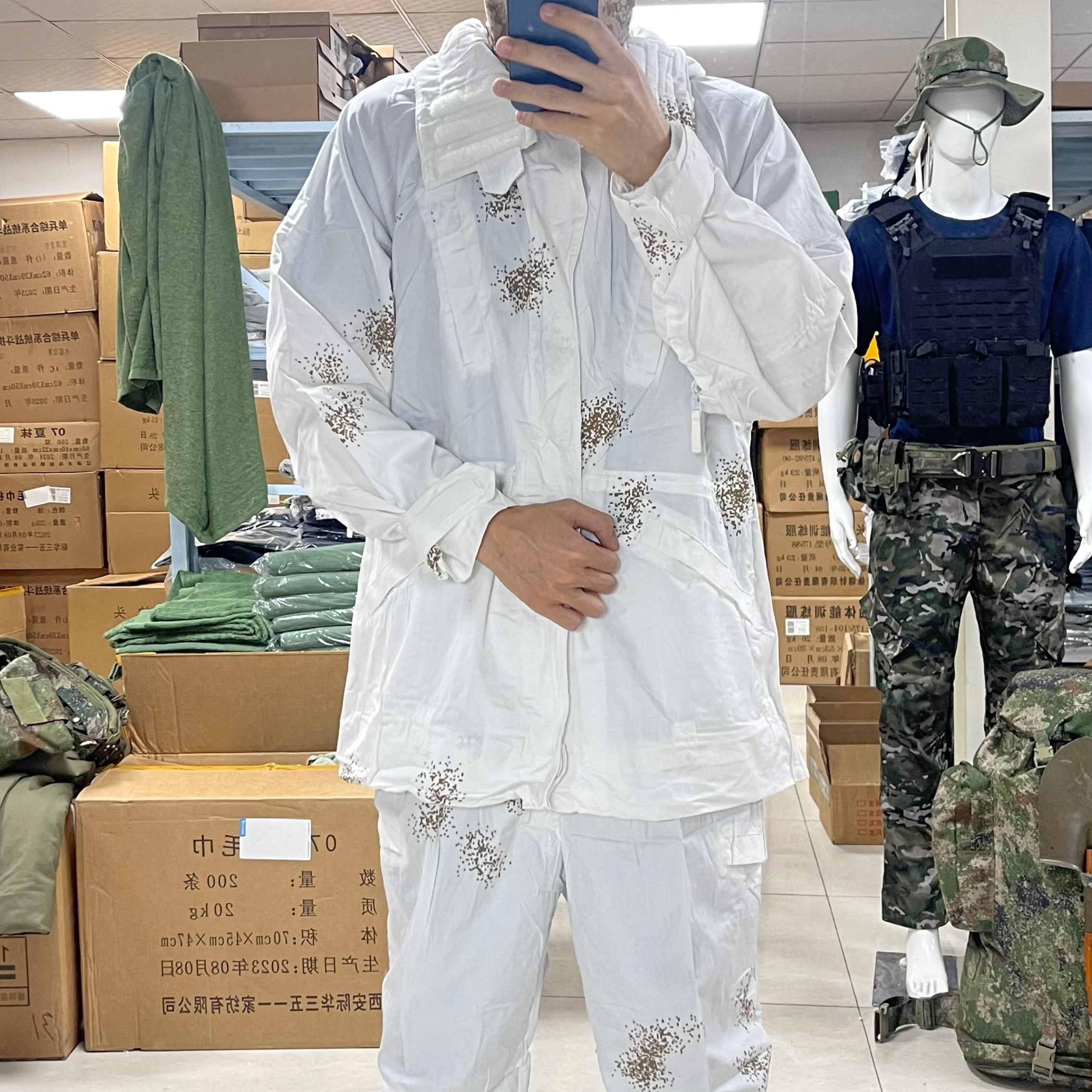南征北战 白色工作服收藏套装