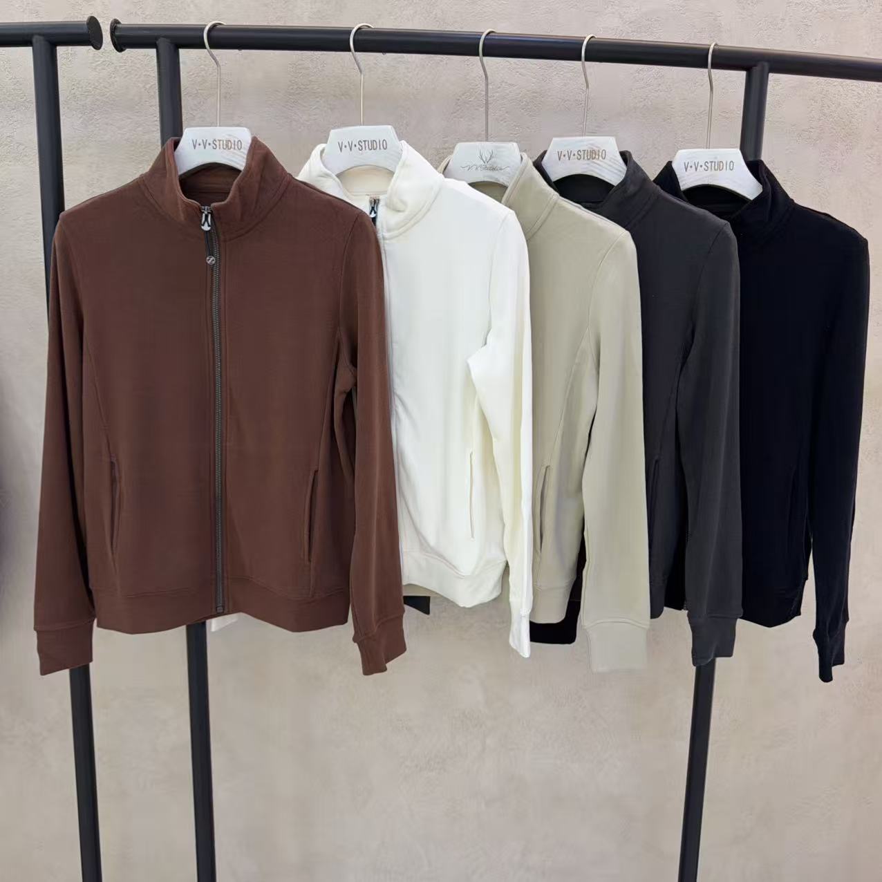 Wellsoong【玻N酸德R全拉链发热衣】