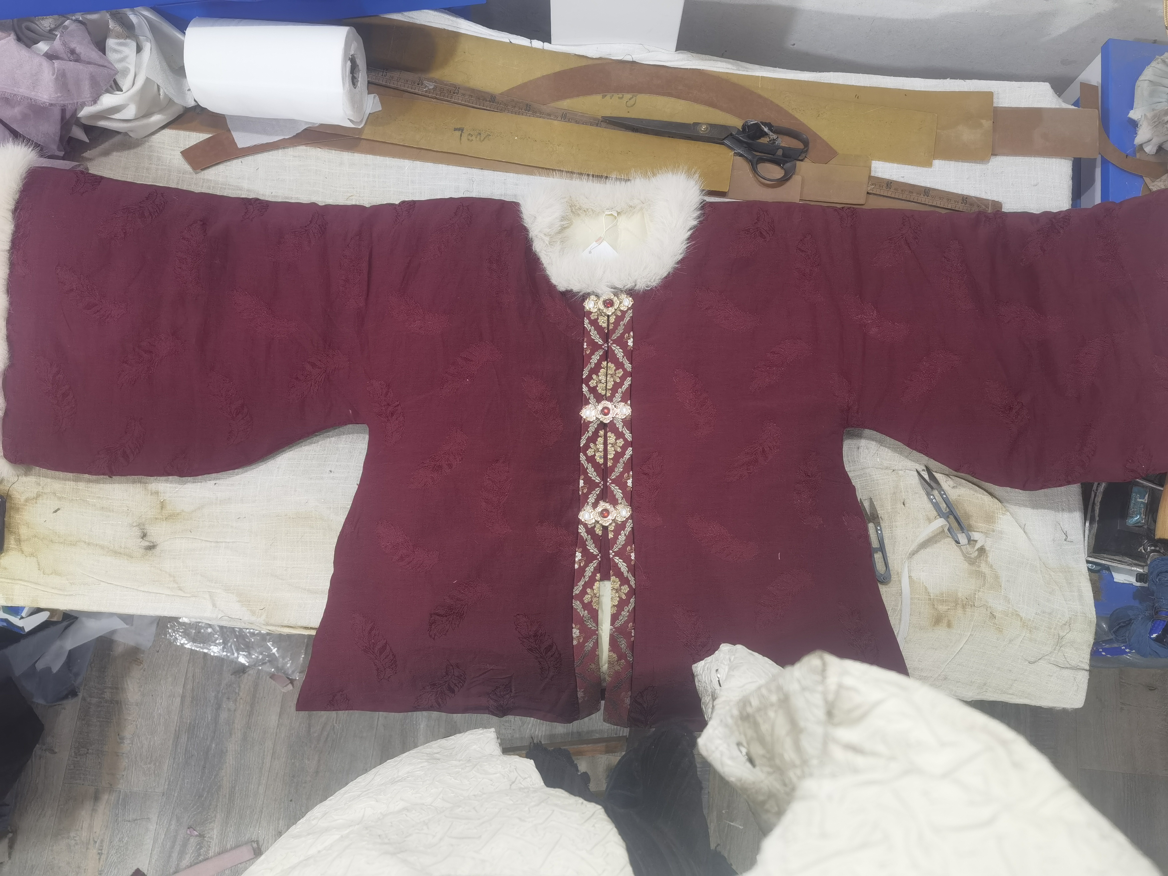 昭君袄圆领对襟上袄（昭君袄）