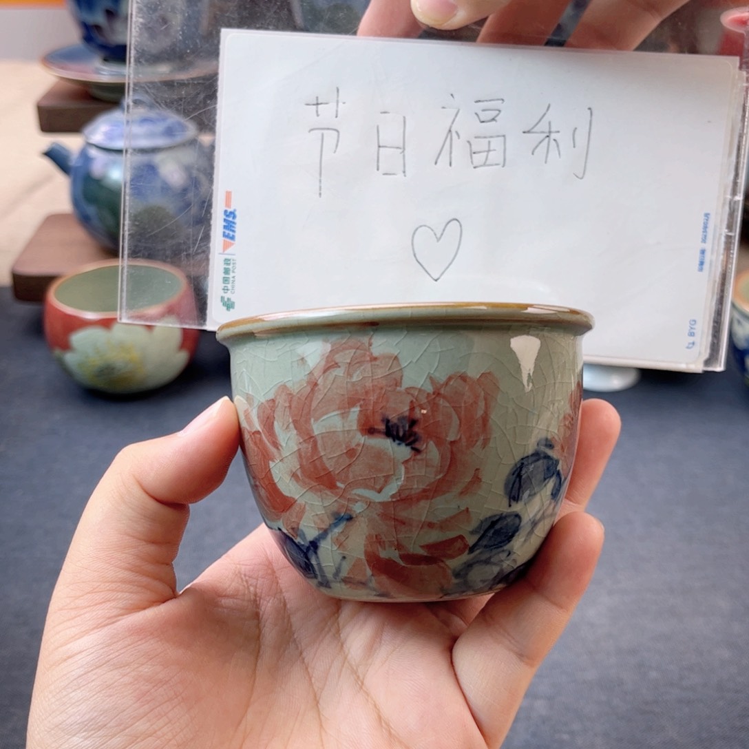 杯景德镇陶瓷杯子