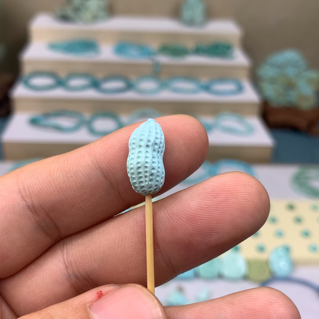 绿松石配饰未镶嵌