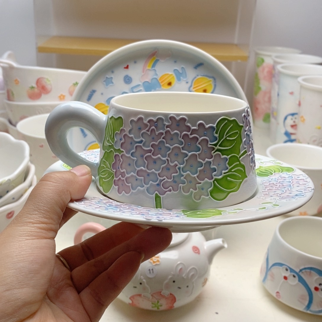 手绘手工制作陶瓷15