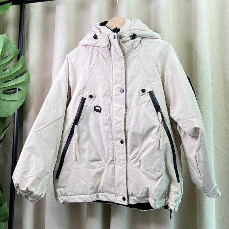 1018品牌撤柜女装时尚休闲潮流防风保暖外套