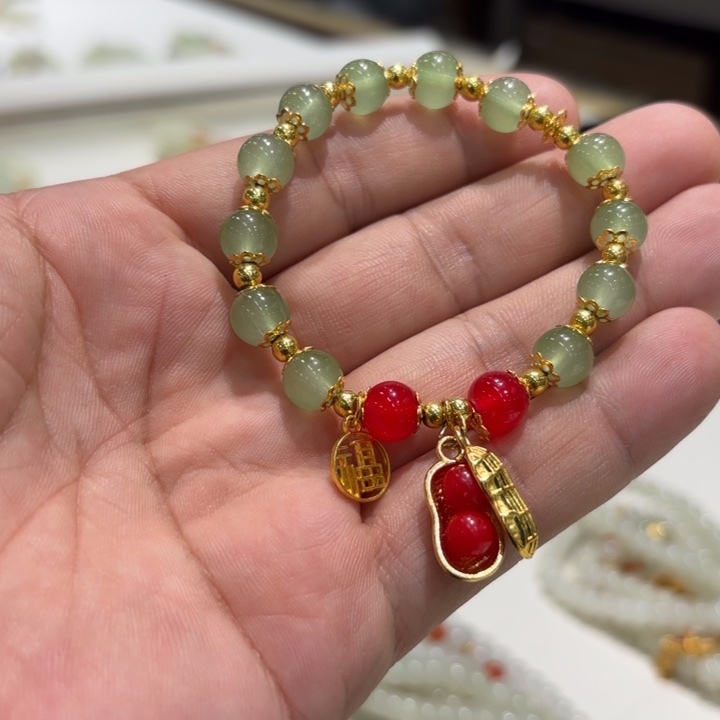 查罗石合金颈饰天然玉石手链