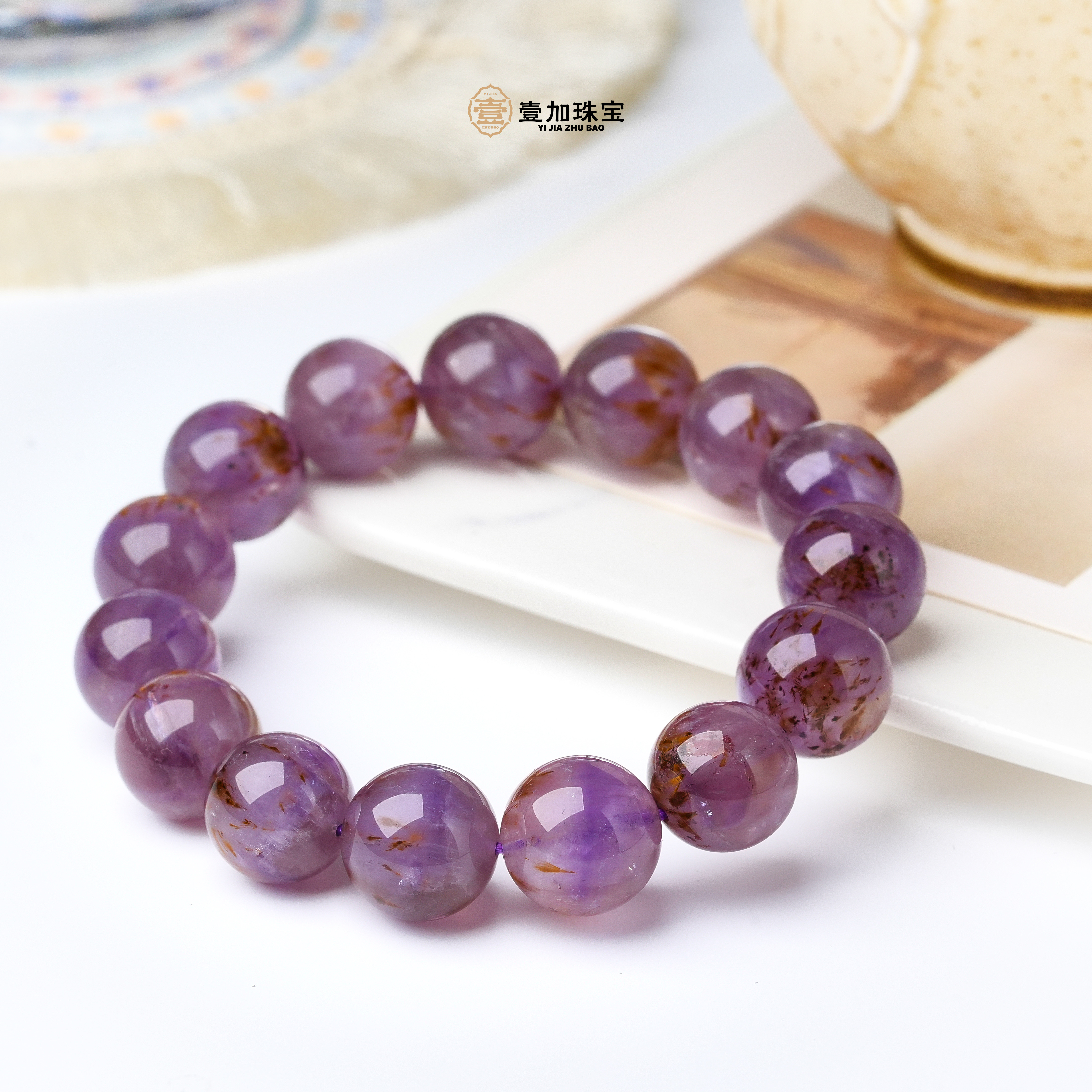 壹加师姐|手工设计极光水晶手串多样性发一#800