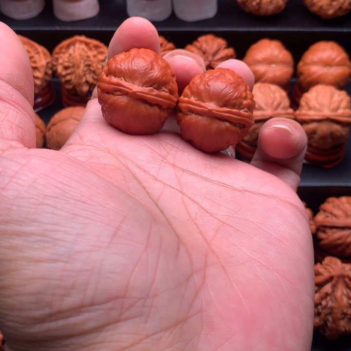 把件桃核感*野生小手捻