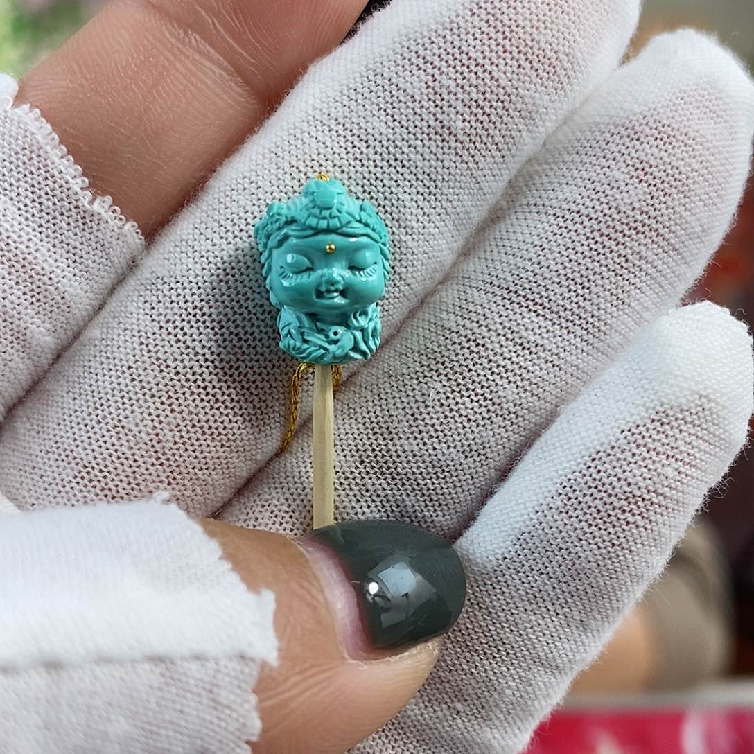 绿松石珠宝奇石未镶嵌