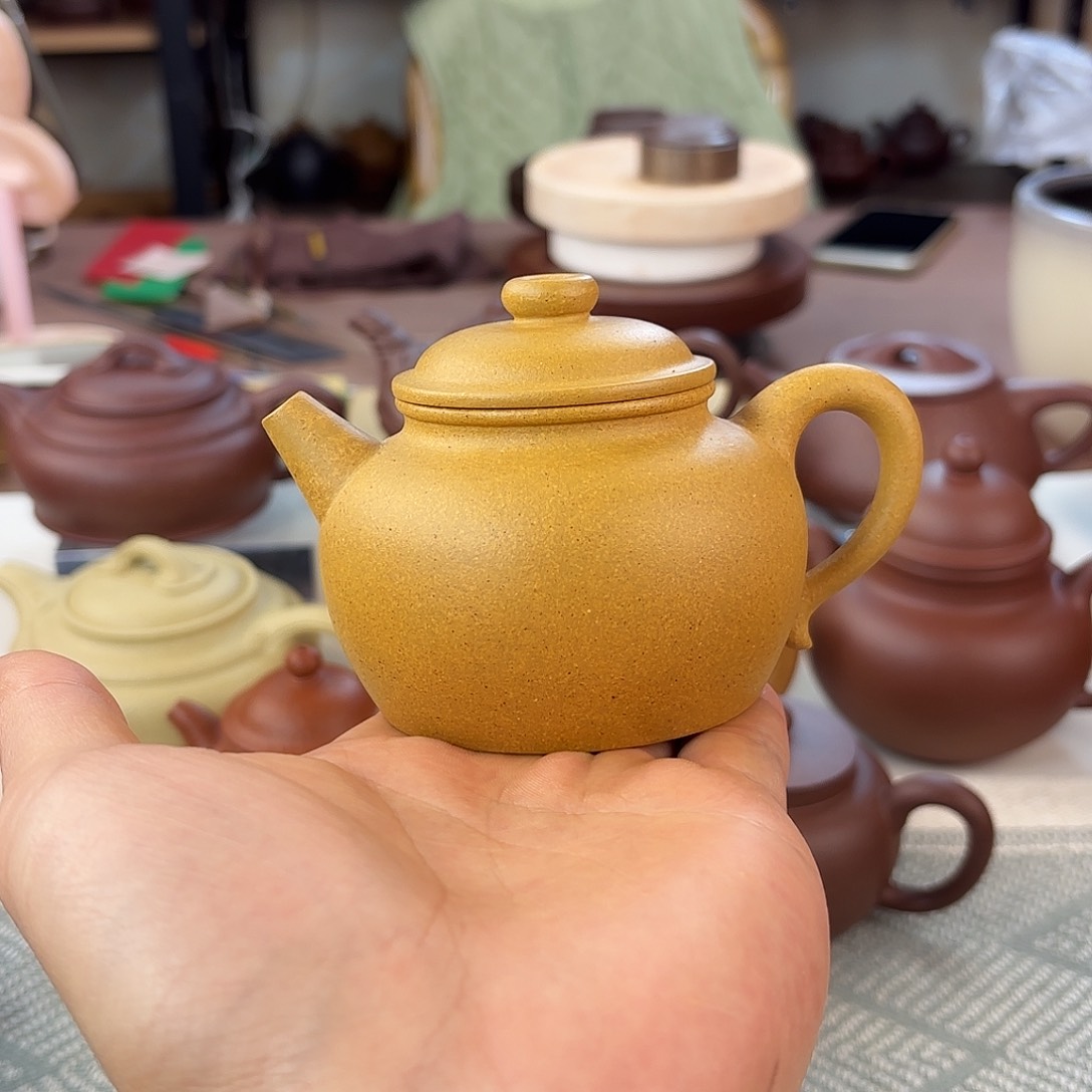 紫砂茶壶微瑕 大彬圈钮 180cc