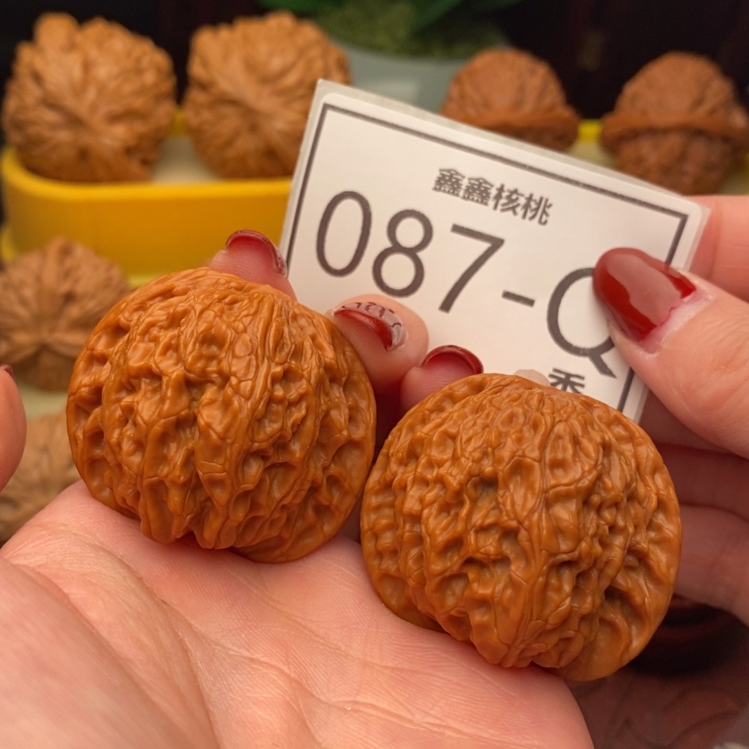 文玩核桃把件正磨40