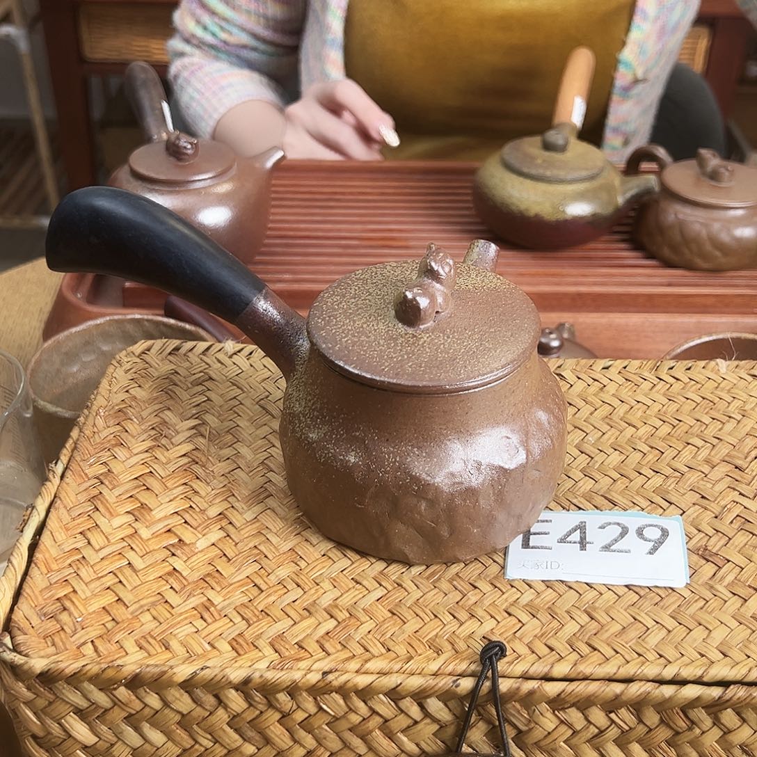 雷州窑一把手茶壶E429