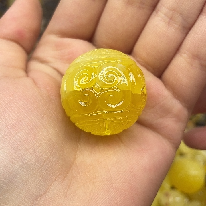 未镶嵌琥珀裸石天然琥珀琥珀蜜蜡珠13.8g