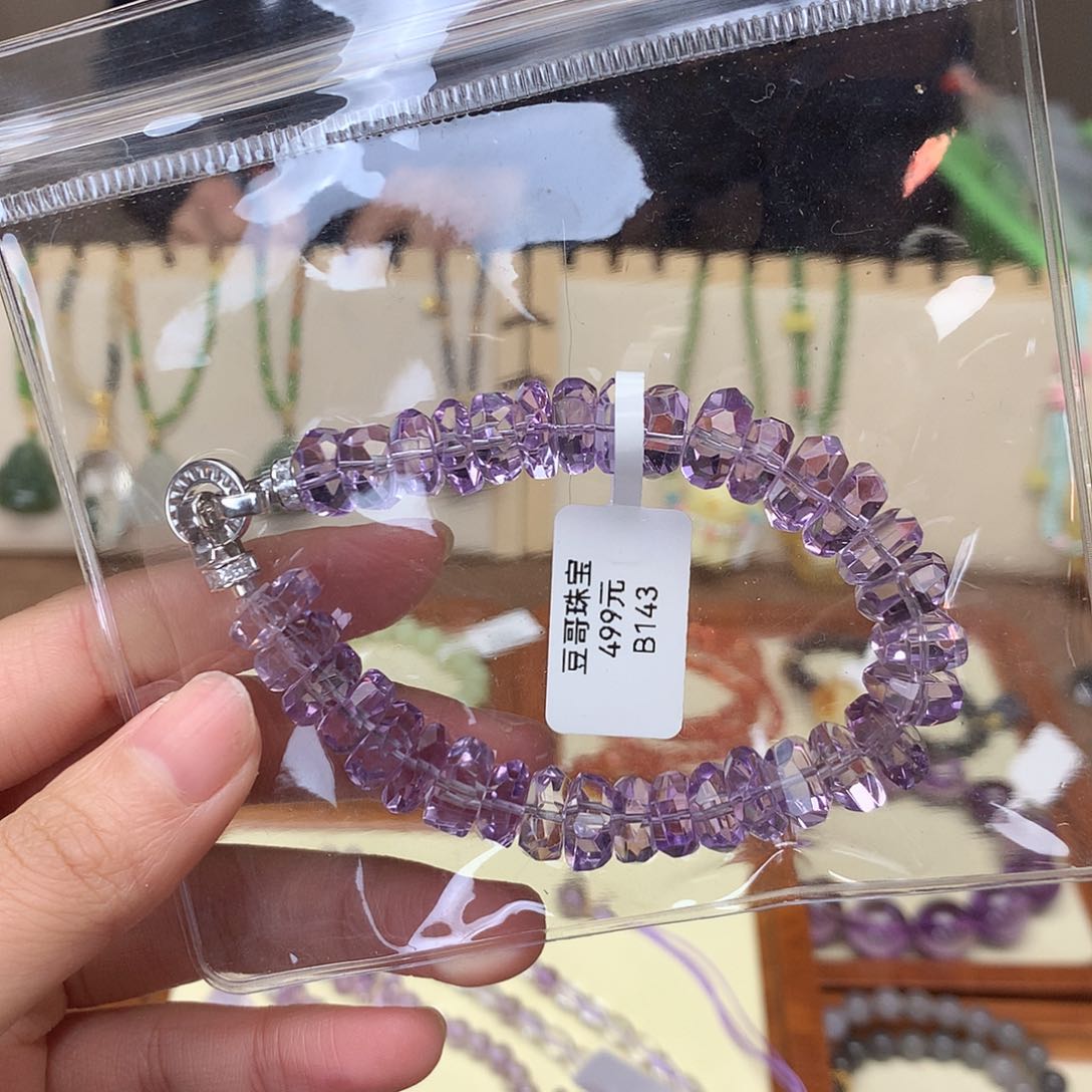 紫晶颈饰银S925镶嵌?****?