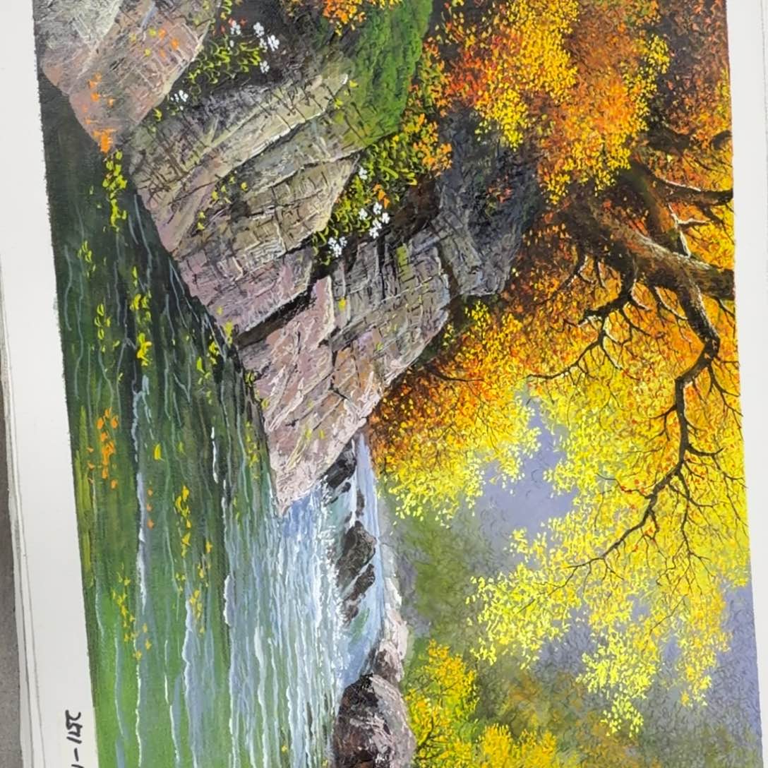 油画在哪呢我想你