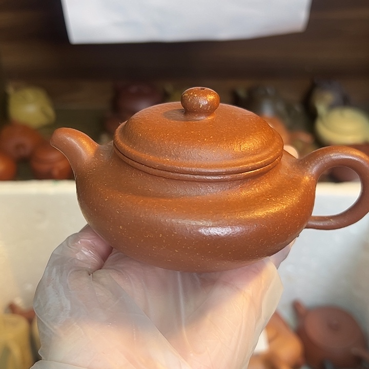 紫砂茶壶宜兴紫砂壶降坡200