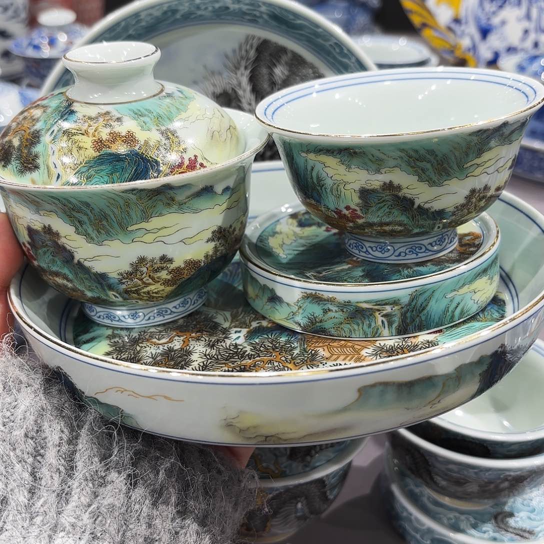 瓷片景德镇瓷器艺术