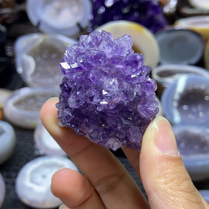 水晶原石晶花未镶嵌