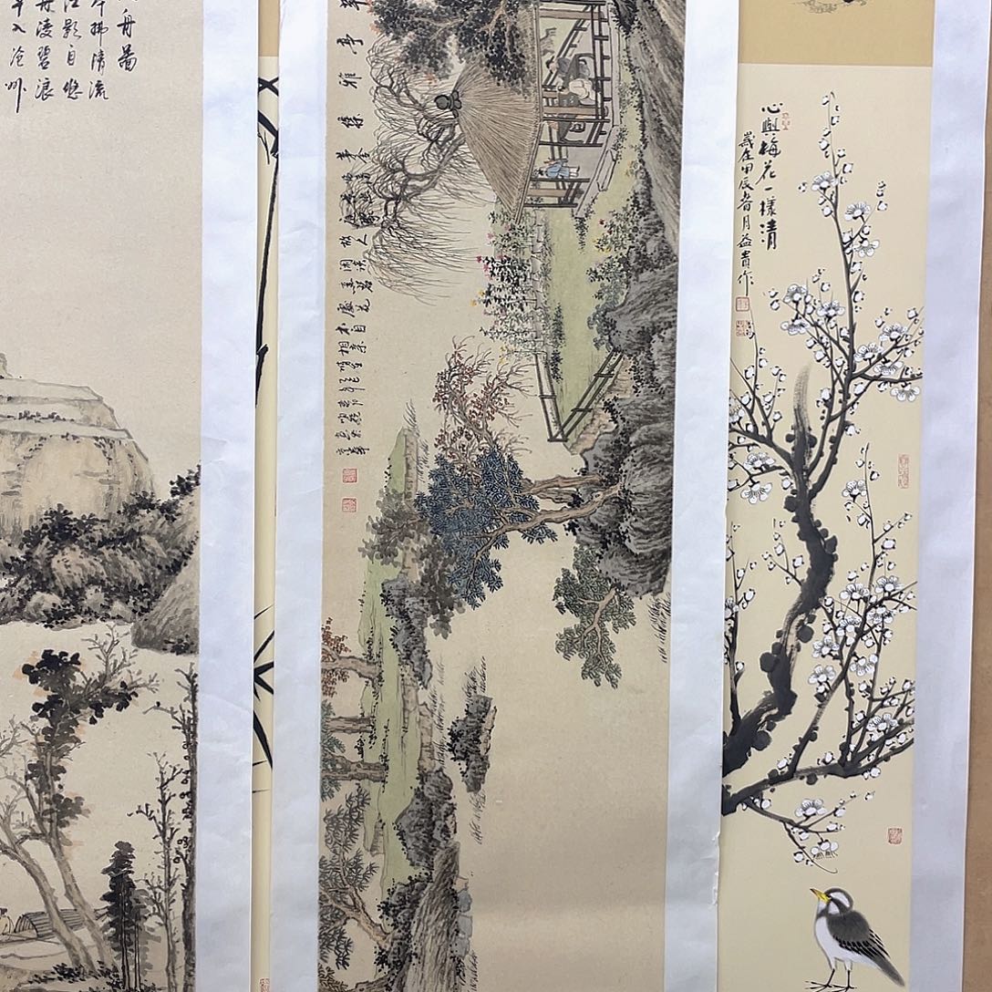 国画手绘国画，精品山水