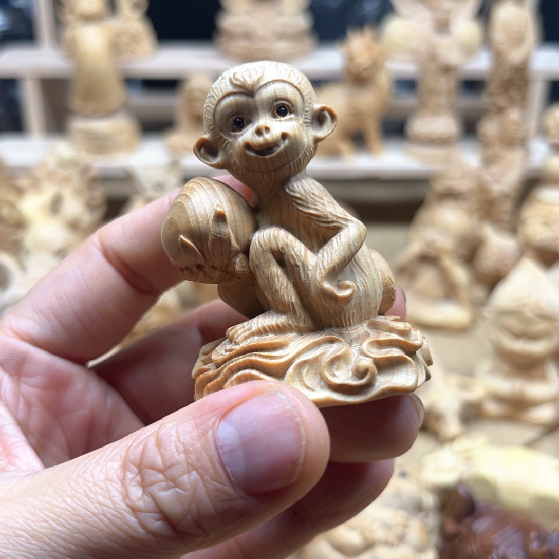 黄杨木小叶黄杨金猴