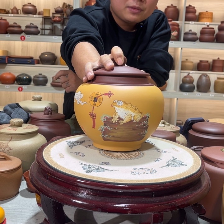 紫砂茶叶罐茶叶罐