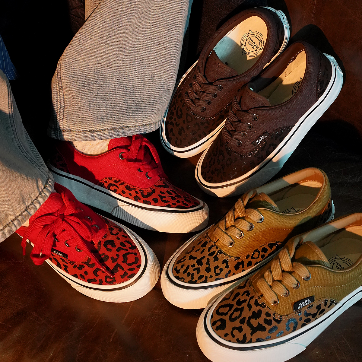 【品牌升级】清仓处理豹纹款女鞋板鞋休闲百搭复古秋冬时尚小板鞋