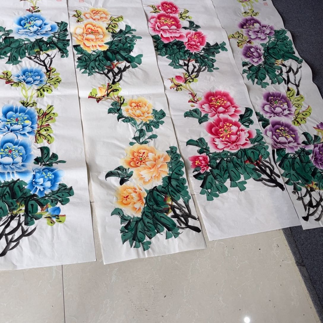 国画ZH精品手绘单幅任发