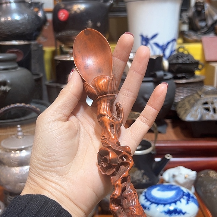 木中古工艺品摆件