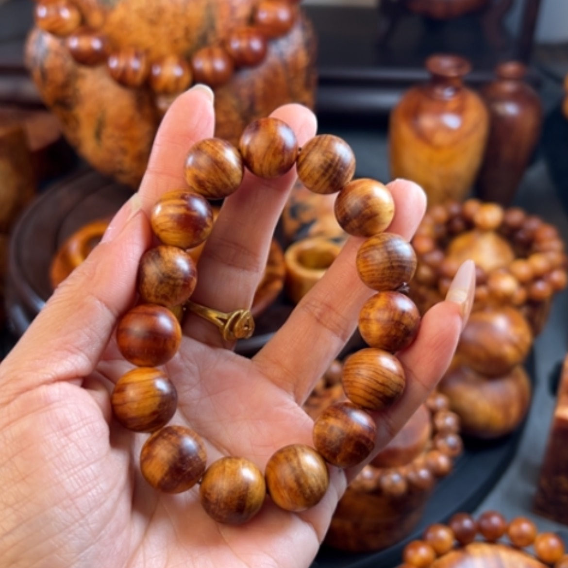 【闪购商品】松木（琥珀木）手串/手链福利不退货