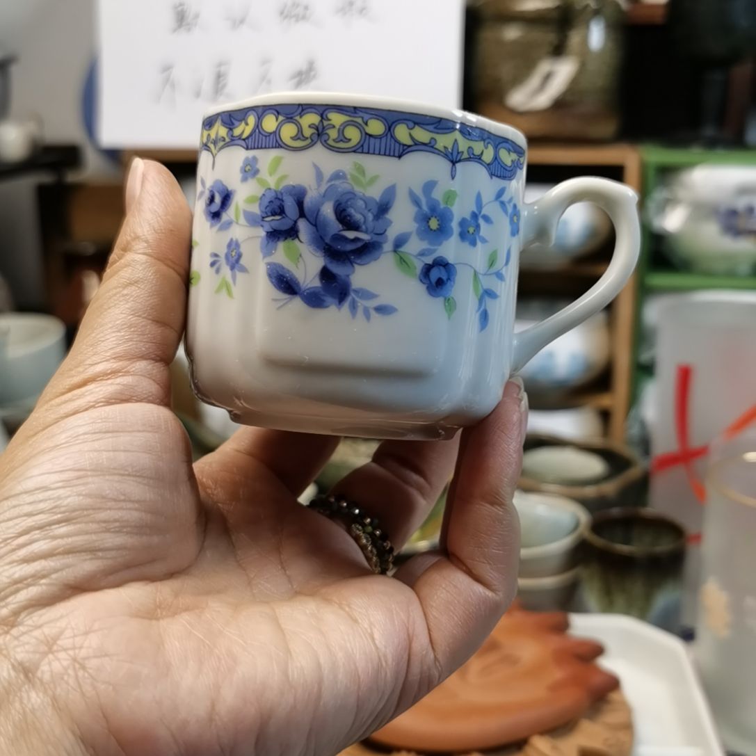 紫砂茶案陶瓷杯子碟子小碗