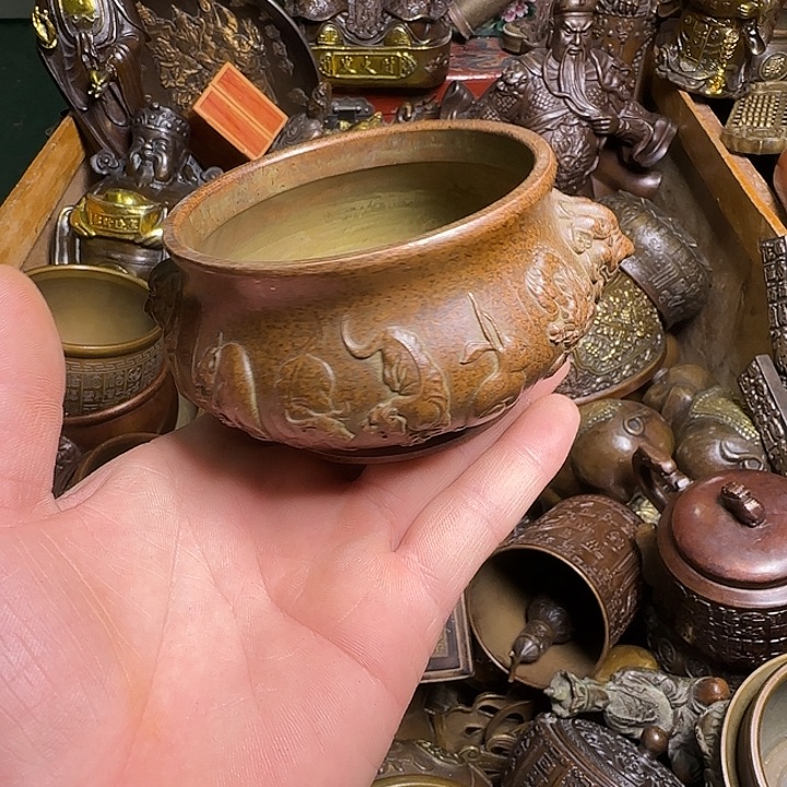 铜材质文玩摆件装饰