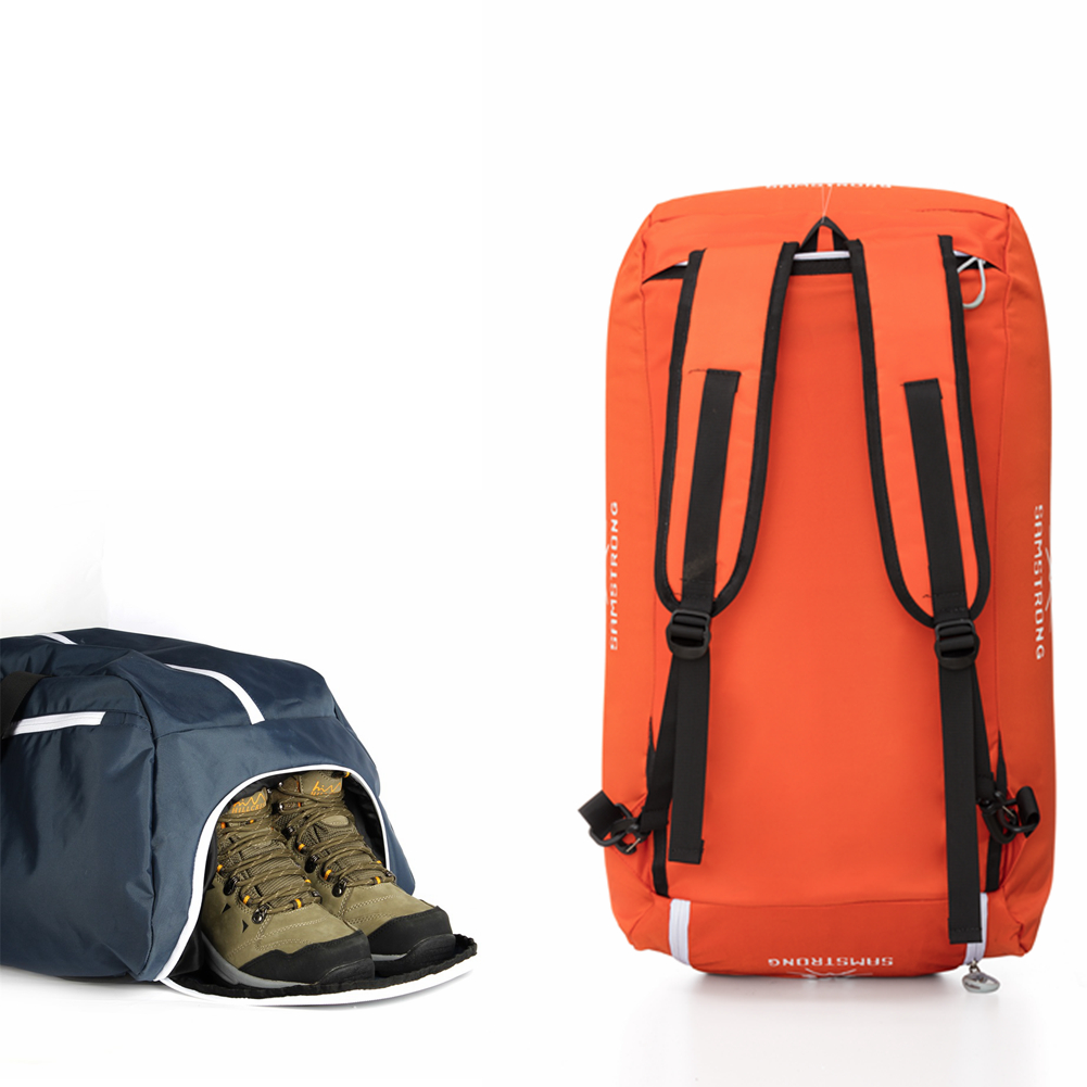 新款户外双肩包男女运动健身包多功能便携手提包徒步登山B0337