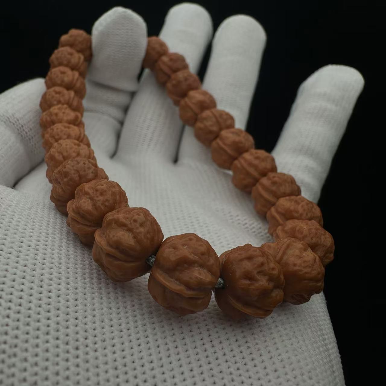 猴头核桃蟾宗蛤蟆头手持手串