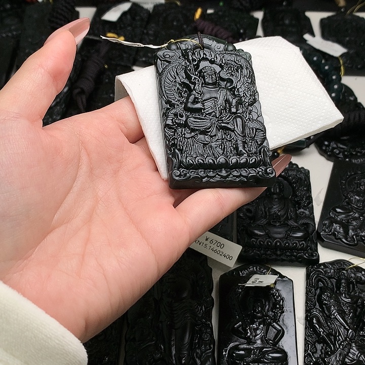 天然a货钢琴黑挂件