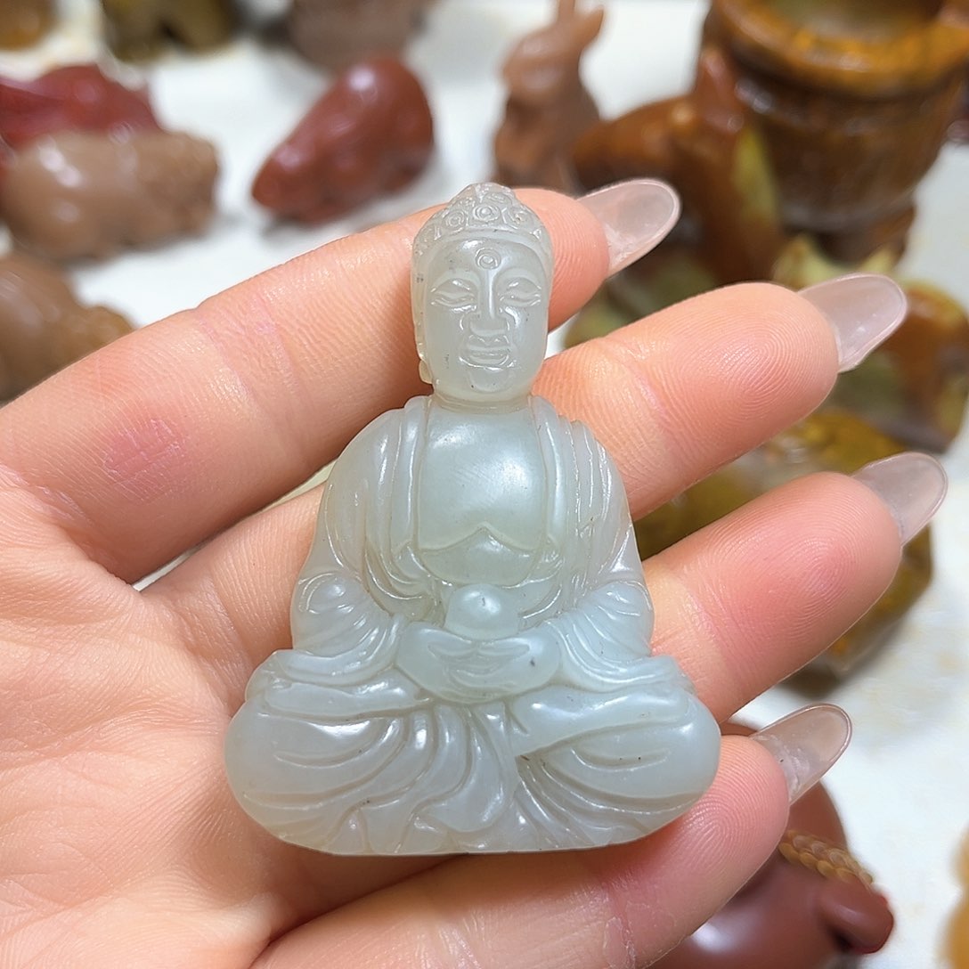 白玉菩提吊坠白玉菩提吊坠