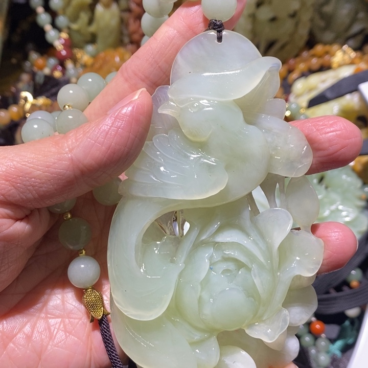 岫玉岫玉吊坠未镶嵌