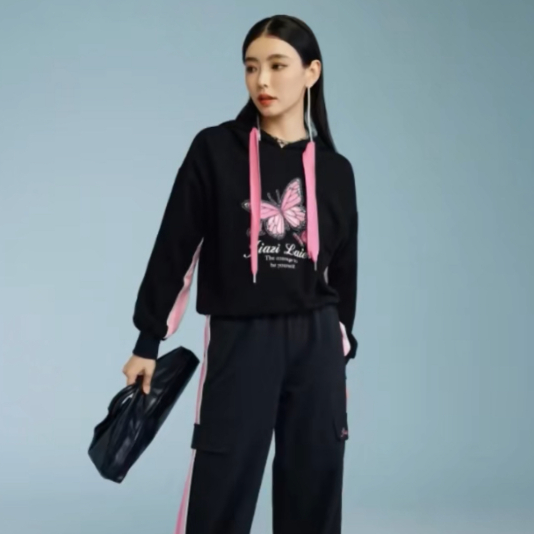 毛针织衫秋季针织女翻领常规冬季休闲常规款开衫款