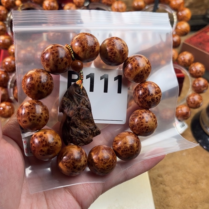 柏木（崖柏）手串/手链2.0金刚骨料