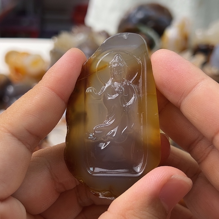玛瑙/玉髓颈饰未镶嵌